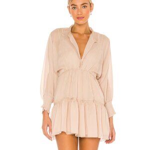 SNDYS XS Cream Coco Mini Dress